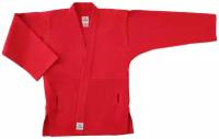 Куртка-кимоно для самбо INSANE с поясом, размер 50, красный