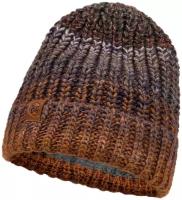 Шапка Buff Knitted & Fleece Band Hat OLYA, бежевый, коричневый