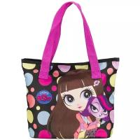 Сумочка детская Littlest Pet Shop LPCB-UT3-4035. Одно отделение на липе, для девочек,21,5 х 22 х 7,5 см