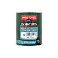 Быстросохнущий полиуретановый лак Johnstone's Durable Quick Dry Polyurethane Varnish 750 мл полуматовый