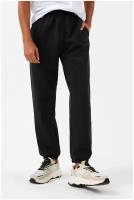 брюки мужские befree, цвет: черный, размер S