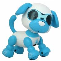 Интерактивный щенок мини, голубой, управление рукой (A-D-001B)
