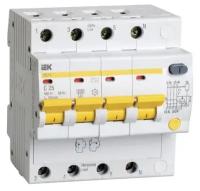 Дифференциальный автомат IEK 4п C 25А 100мА тип AC 4.5кА АД-14, MAD10-4-025-C-100