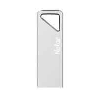 Накопитель USB 2.0 4Гб Netac U326 (NT03U326N-004G-20PN), стальной