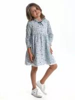 Платье для девочек Mini Maxi, модель 3573, цвет голубой (116)