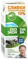 Сливки ЭкоНива ультрапастеризованные 10%, 200 мл, 18 уп