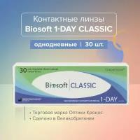 Контактные линзы Офтальмикс One Day D 14.1, 30 шт