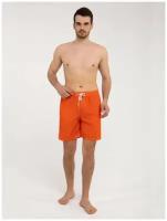 Шорты для плавания мужские, бордшорты, спортивные, пляжные, плавательные, плавки, купальные, цвет оранжевый, размер XL