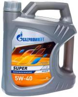 Газпромнефть Super 5W40 SG/CD 4л 253142137