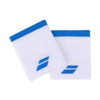 Напульсник Babolat Wristband Logo Jumbo x2 White/Blue 5UA1262-1030