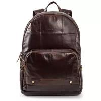 Городской мужской кожаный рюкзак Cobbler Legend из натуральной кожи, размер средний, коричневый