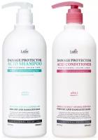 La'dor Набор Damage Protector Acid Shampoo 1 шт & Damage Protector Acid Conditioner 1 шт