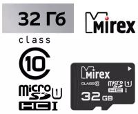 Mirex Карта памяти Mirex microSD, 32 Гб, SDHC, UHS-I, класс 10