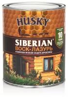 HUSKY SIBERIAN Воск-лазурь декоративно-защитный состав для древесины светлый дуб (0,9л)