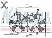 NISSENS 85280 Вентилятор