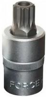 Force_головка-Бита Spline M14 L55mm С Отверстием Force FORCE арт. 34805514T