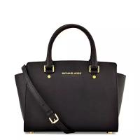 Сумка Michael Kors Selma Черная Medium 30S3GLMS2L Black