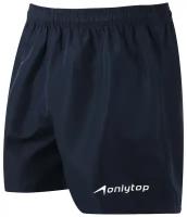 Шорты спортивные ONLYTOP unisex navy, размер 52