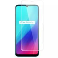 Защитное стекло на Realme C3/ 5/ 6i/ C11/ C15 (Гибридное - пленка + стекловолокно) Brozo Hybrid Glass