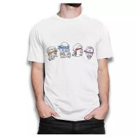 Футболка DREAM SHIRTS, хлопок, размер L, белый