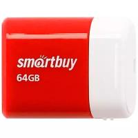 Флеш-накопитель USB 2.0 Smartbuy 64GB LARA Red (SB64GBLARA-R)