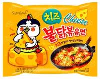 Лапша быстрого приготовления Hot Chicken со вкусом курицы и сыра Samyang, пачка 140 г х 5 шт