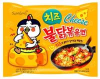 Samyang Лапша рамэн острая с курицей и вкусом сыра Hot chicken flavor ramen Cheese, 5 шт, 140 г