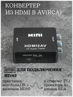 Конвертер переходник hdmi vga видеосигнала