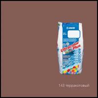 Цементно-полимерная затирка Mapei Ultracolor Plus № 143 Терракоттовый