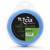 Леска для триммера TUSCAR Square Twist DUO Premium 2,7мм*12м