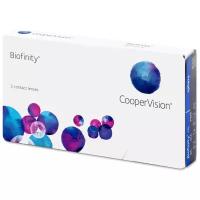 Biofinity 3 линзы В упаковке 3 штуки Оптическая сила -3.5 Радиус кривизны 8.6