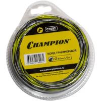 Триммерный корд Champion Tornado 3 мм 12 м