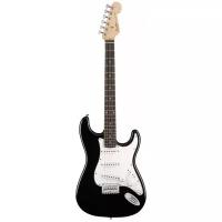 Fender Squier MM Stratocaster Hard Tail Black электрогитара, цвет черный