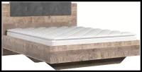 Кровать с мягким изголовьем НК Мебель Кровать Hugo 208.2х164.4х101.9 см