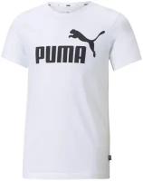 Футболка PUMA Essential Logo Tee, размер 110, white