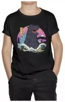 Футболка DreamShirts Studio Годзилла / Godzilla Для мальчиков Для девочек Детская одежда