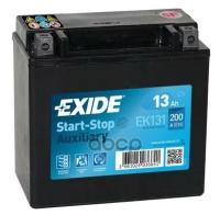 EXIDE EK131 аккумулятор 13 А/ч 200A (150x90x145) Micro-Hybrid AGM