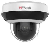 Уличная антивандальная поворотная купольная IP камера видеонаблюдения HiWatch DS-I405M(B) 4Мп, с EXIR подсветкой до 20м, с микрофоном