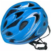 F18477 Шлем велосипедный JR (голубой)