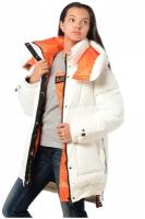 Зимняя куртка женская EVACANA 21039 размер 44, белый