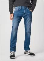 Джинсы мужские, Pepe Jeans London, артикул: PM206328, цвет: темно-серый (WR8), размер: 34/32