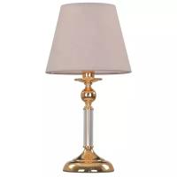 Настольная лампа Crystal Lux CAMILA LG1 GOLD E14 1*60W Золото