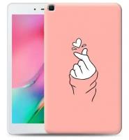 Дизайнерский силиконовый чехол для Samsung Galaxy Tab A 8.0 2019 креативный принт