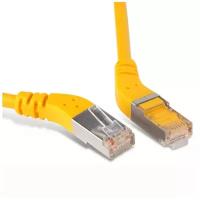 Кабель витая пара патч-корд Hyperline PC-APM-STP-RJ45/R45-RJ45/R45-C6-2M-LSZH-YL 2.0m