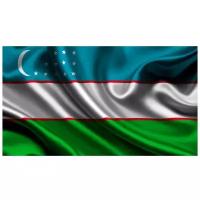 Подарки Флаг Узбекистана (135 х 90 см)
