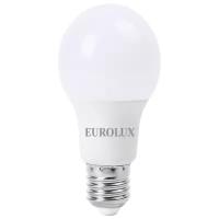 Лампа светодиодная LL-E-A60-9W-230-2,7K-E27 (груша, 9Вт, тепл., Е27), Eurolux, 3 шт