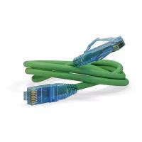 Патч-корд Hyperline PC-LPM-UTP-RJ45-RJ45-C6-1.5M-LSZH-GN U/UTP, Cat.6 (100% Fluke Component Tested), LSZH, 1.5 м, зеленый