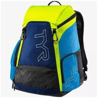 Рюкзак TYR Alliance 30L Backpack, Цвет - голубой/зеленый; Материал - Полиэстер 100%