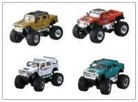 Great Wall Toys Радиоуправляемая машинка Great Wall Toys Hummer масштаб 1:43 2.4GHz - TD-2115