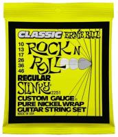 Ernie Ball 2251 Rock'n'Roll - Струны для электрогитары Regular Slinky (10-46)